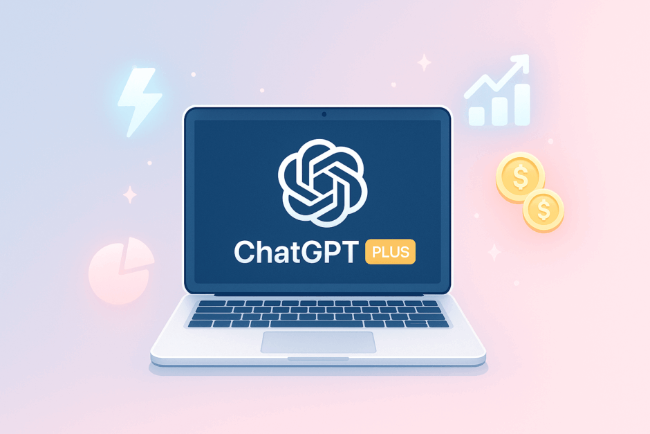 ChatGPT Plusを活用する方法を紹介するイラスト